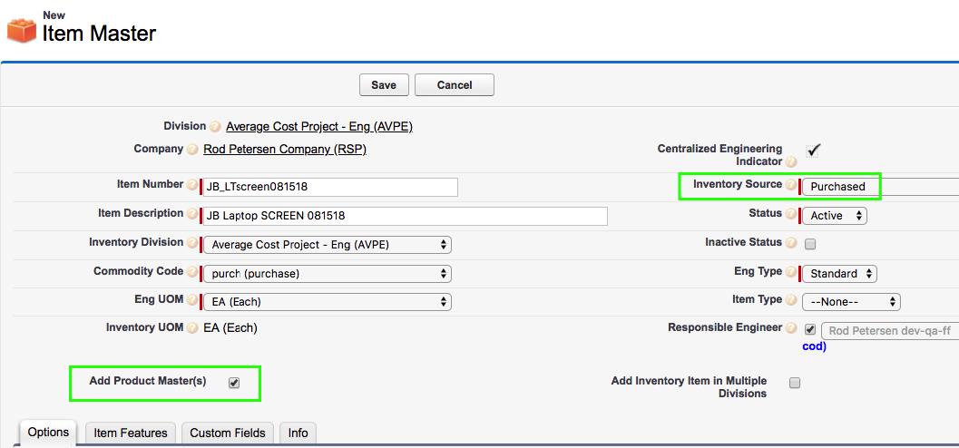 Configured Products
